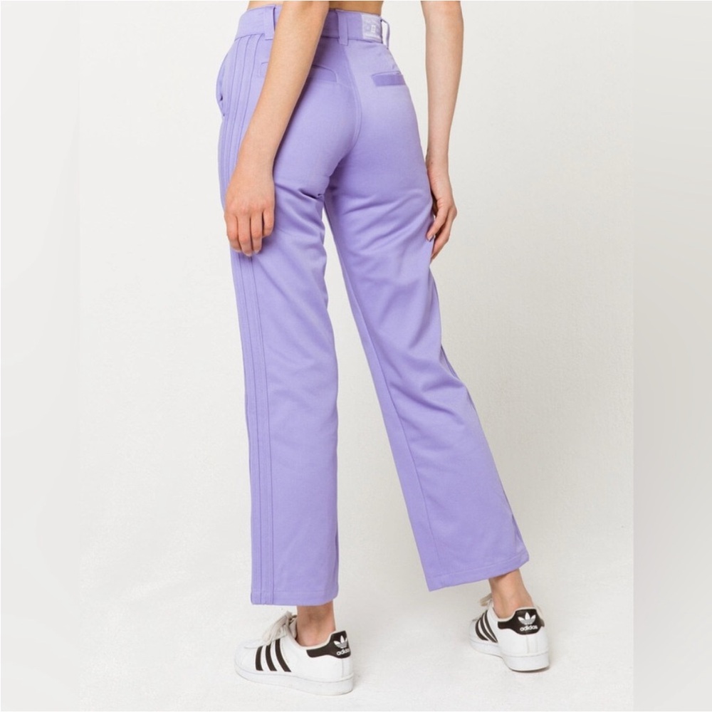 NWOT adidas x Nora Skater Chino Pants Relaxed Wide Leg Unisex Lavender Purple